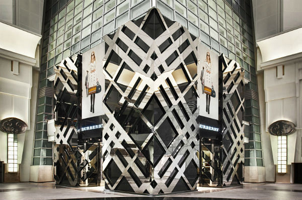 Burberry flagship store in Taipei